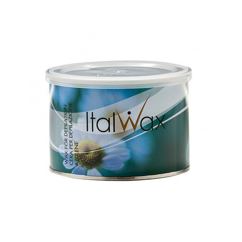 Теплый воск в банке Italwax - Азулен,...