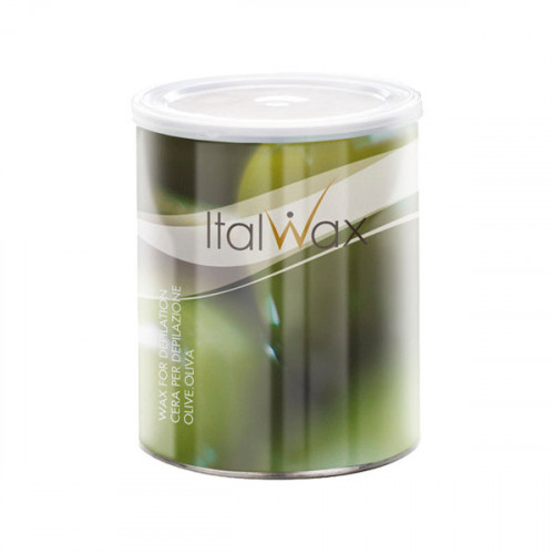 Теплый воск в банке Italwax - Олива, 800 г.