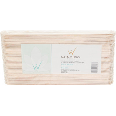 Шпатели для депиляции Monouso ItalWax Full Body 24x200 мм., 60 шт.