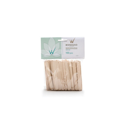 Шпатели для депиляции Monouso ItalWax Medium 10x114 мм., 100 шт.