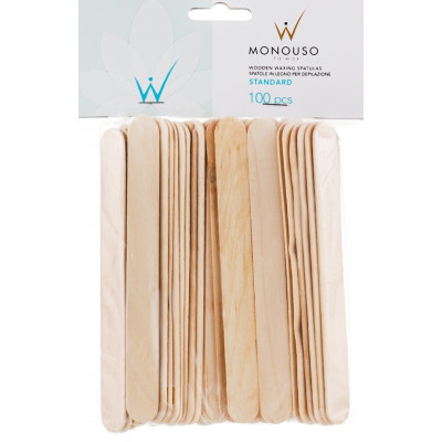 Шпатели для депиляции Monouso ItalWax Standart 16x140 мм., 100 шт.